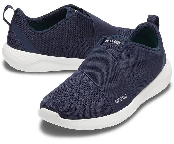 Crocs Sneakers Mens LiteRide Modform SlipOn Navy White For Sale