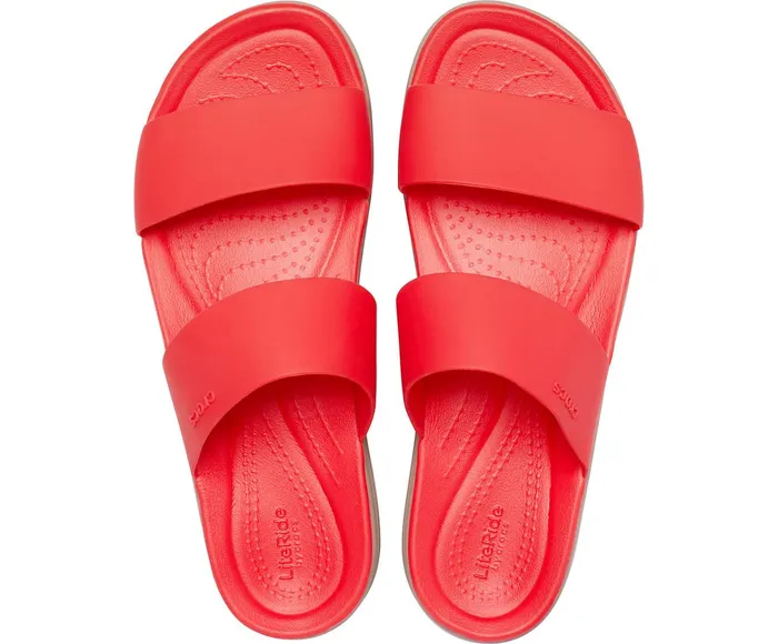 Crocs Wedges Womens Crocs Brooklyn Mid Wedge Flame Mushroom For Sale