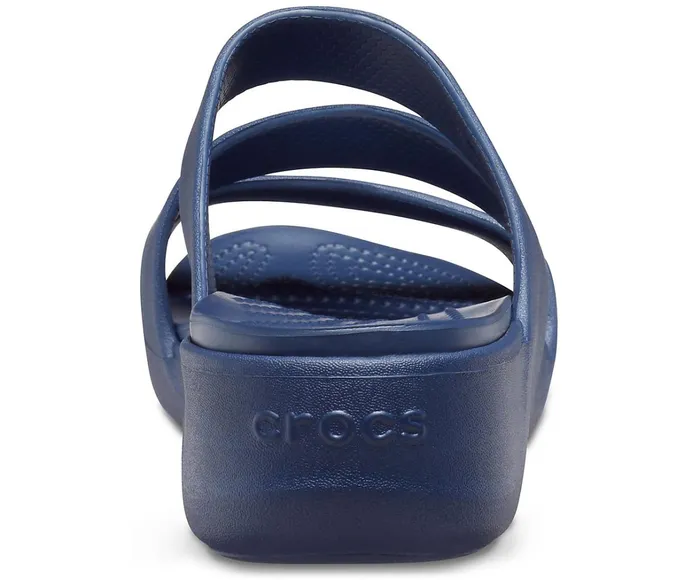Crocs Wedges Womens Crocs Monterey Strappy Wedge Navy Near Me