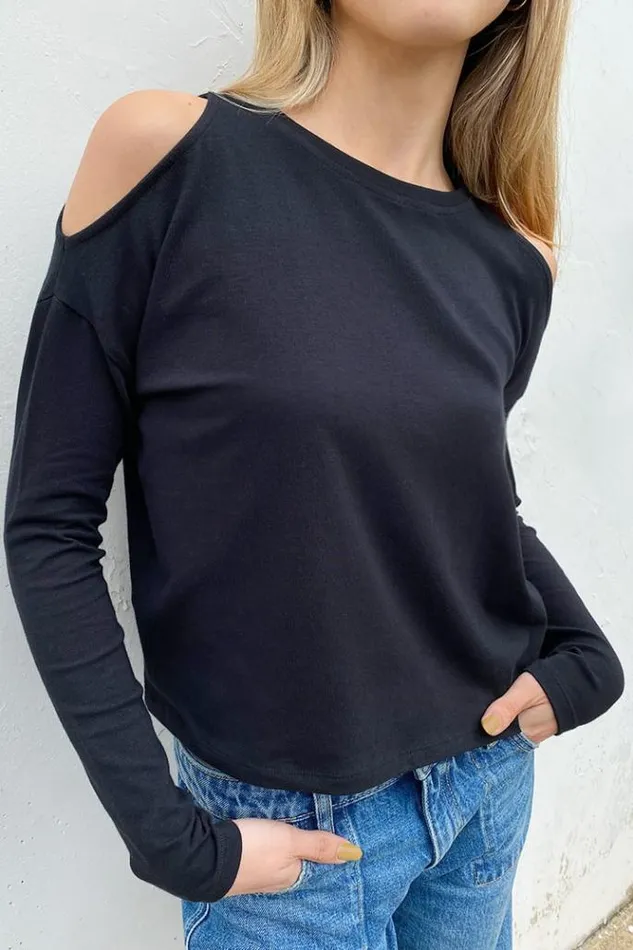 CutOut TShirt Women Subdued Tees