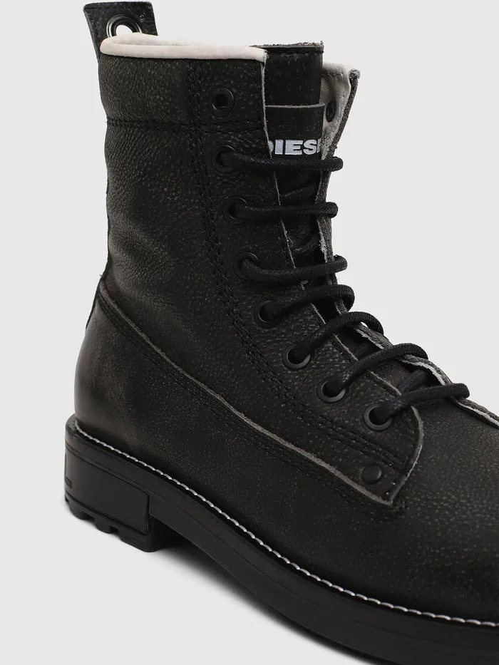 Diesel Ankle Boots Womens DTHROUPER DBB W Dark grey Cheap On Sale