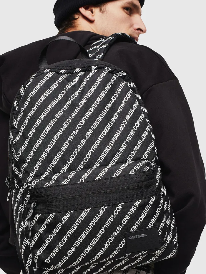 Diesel Bags Mens MIRANO BlackWhite Cheap On Sale