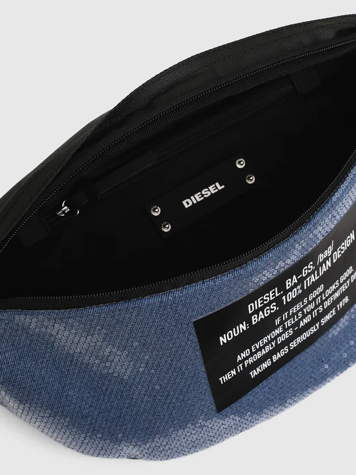 Diesel Bags Womens DTHISBAG BELT BlueBlack Gift for Friend
