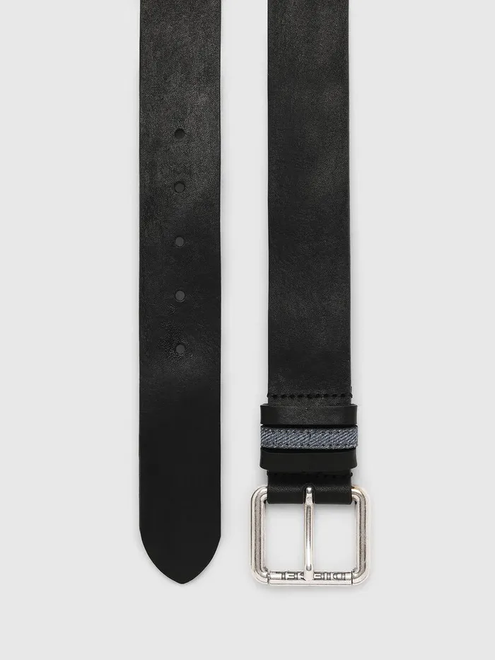 Diesel Belts Mens BDENOOP Black Online