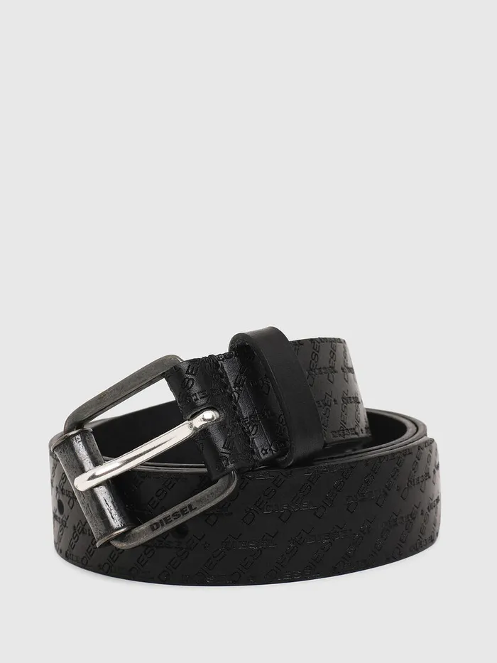 Diesel Belts Mens BZENO Black Popular