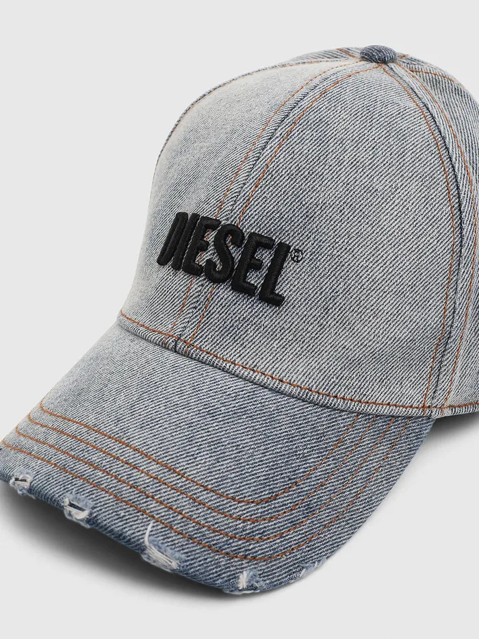 Diesel Caps Gloves And Scarves Womens CIDAMI Blue Jeans Cheap On Sale