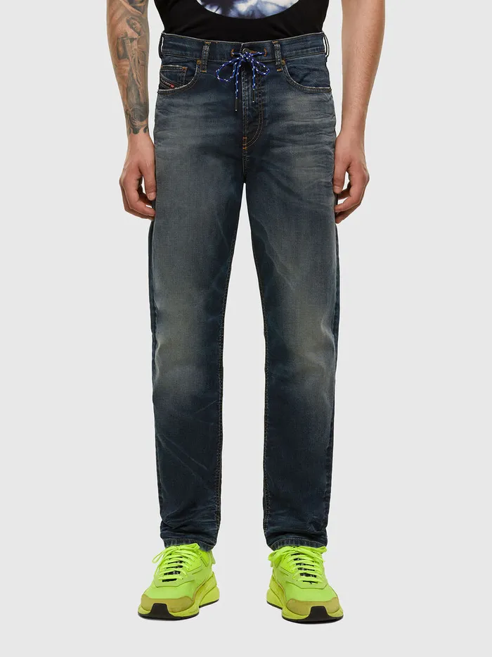 Diesel Carrot Mens DVider JoggJeans 069NT Dark Blue Gift for Friend