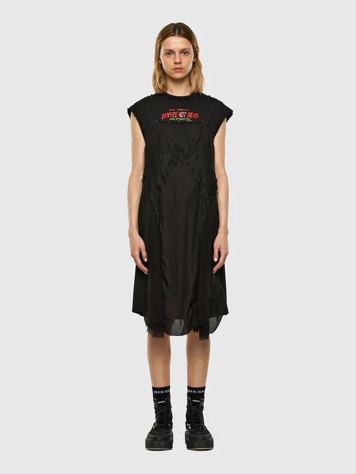 Diesel Dresses and Jumpsuits Womens DALISHA Black