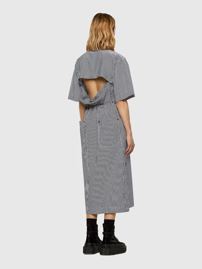 Diesel Dresses and Jumpsuits Womens DLIZETHA BlackWhite