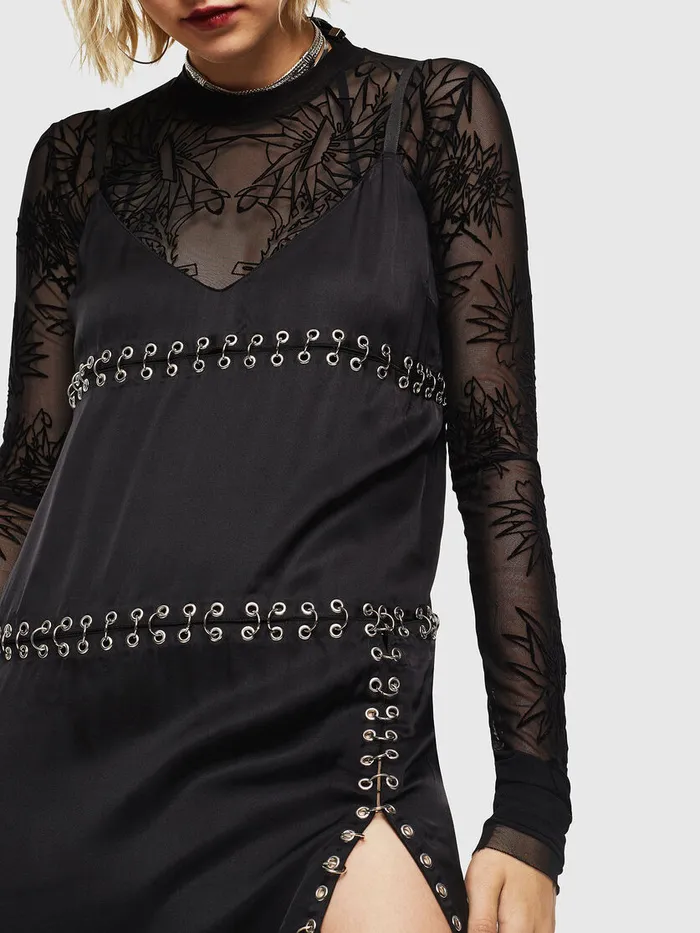 Diesel Dresses and Jumpsuits Womens DNAKIA Black