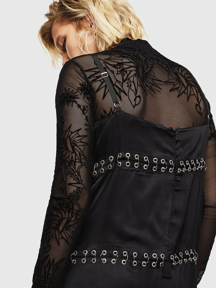 Diesel Dresses and Jumpsuits Womens DNAKIA Black
