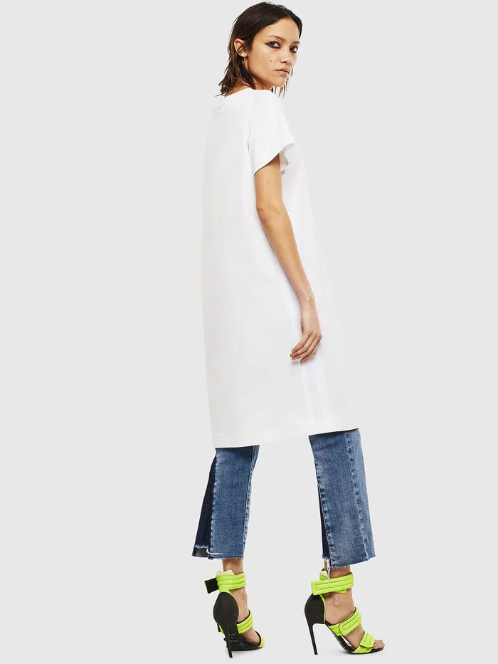 Diesel Dresses and Jumpsuits Womens DSTRIPE White