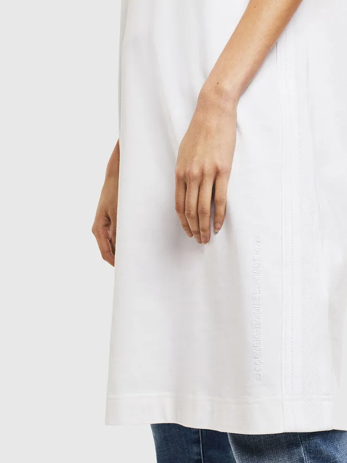 Diesel Dresses and Jumpsuits Womens DSTRIPE White