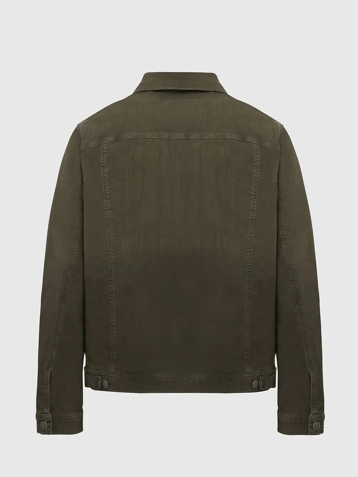 Diesel Jackets Mens DYOGISP JOGGJEANS Olive Green Cheap On Sale
