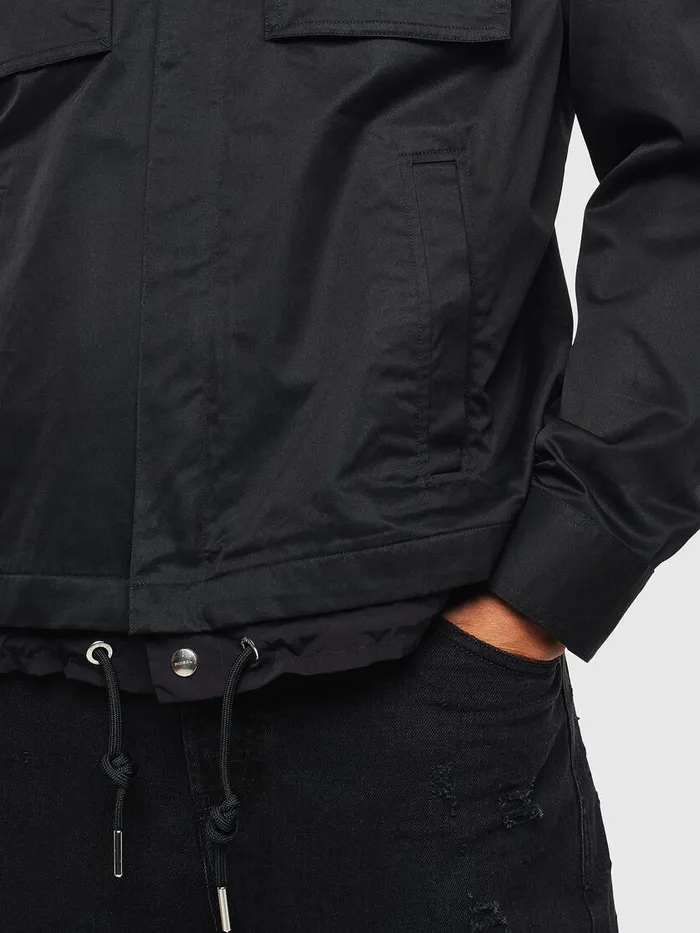 Diesel Jackets Mens JBEGO Black