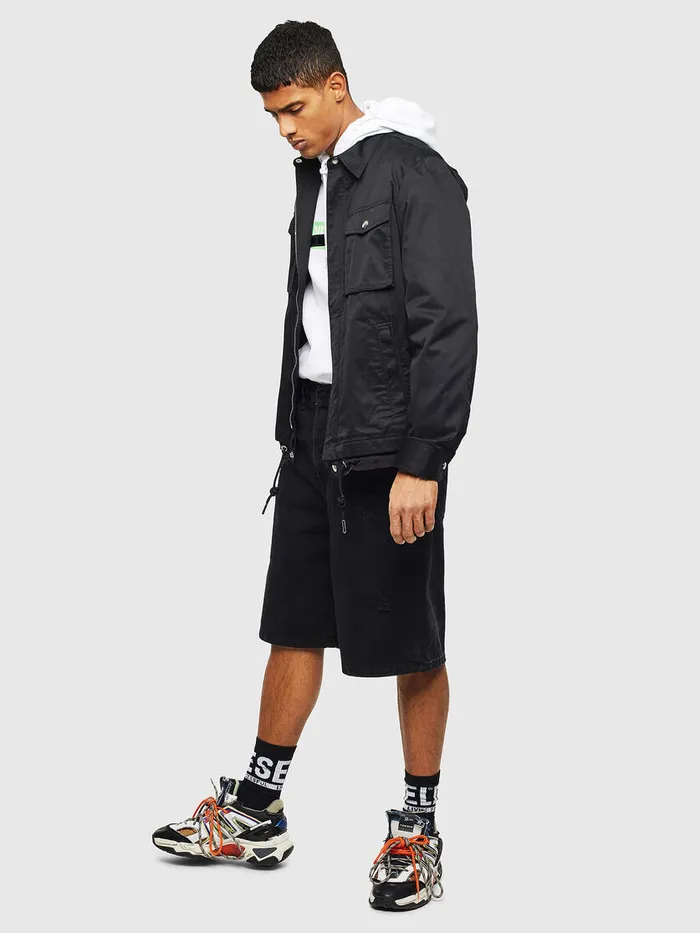 Diesel Jackets Mens JBEGO Black