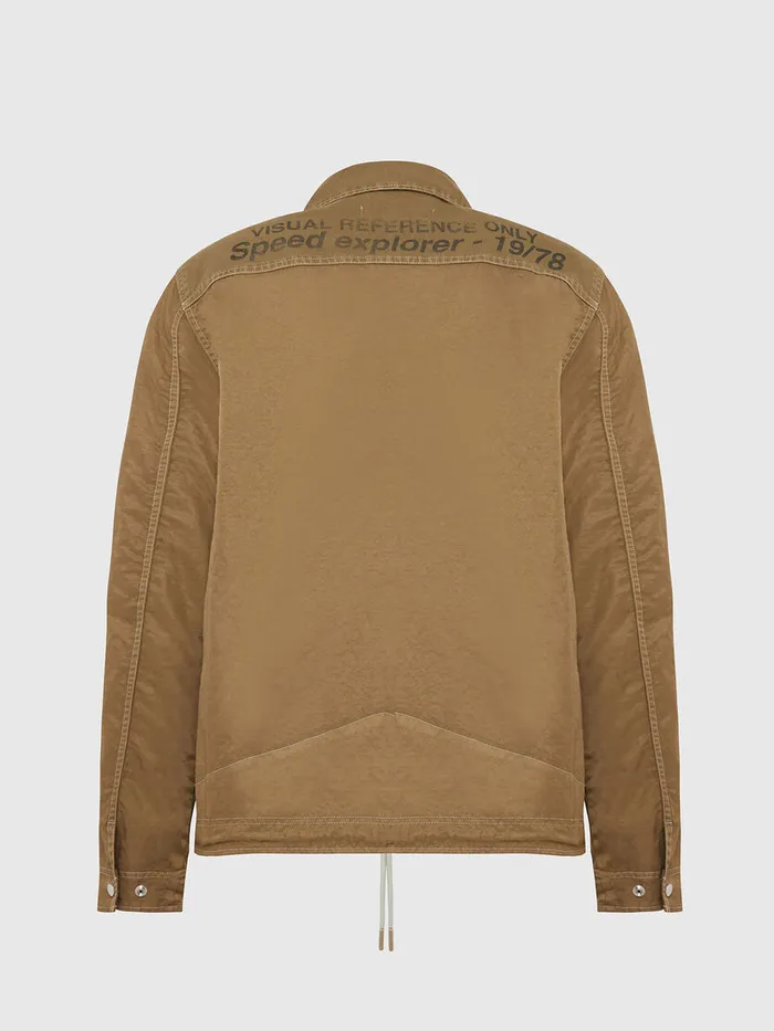 Diesel Jackets Mens JBERKLEY Light Brown