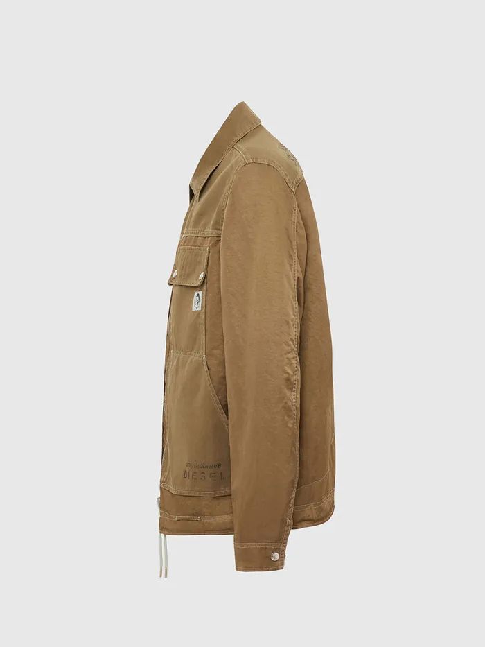 Diesel Jackets Mens JBERKLEY Light Brown