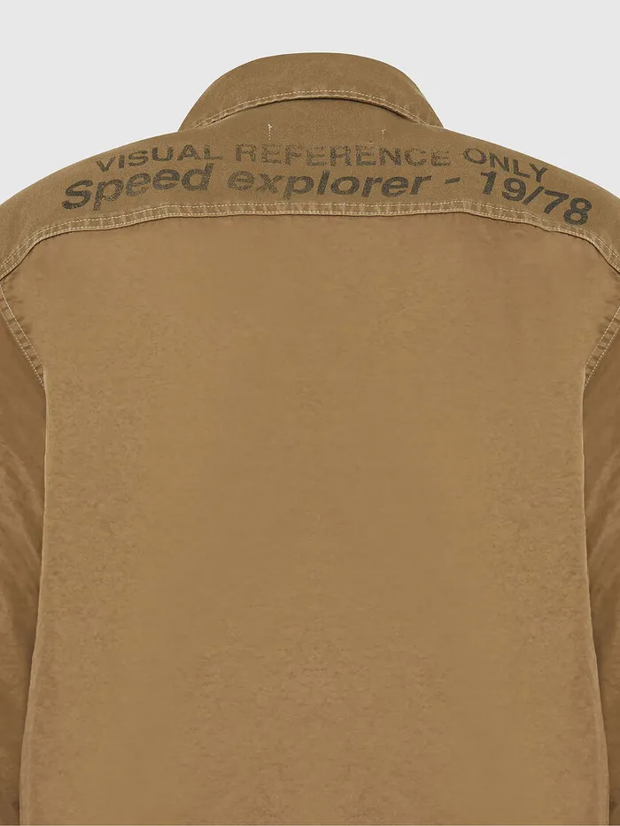 Diesel Jackets Mens JBERKLEY Light Brown
