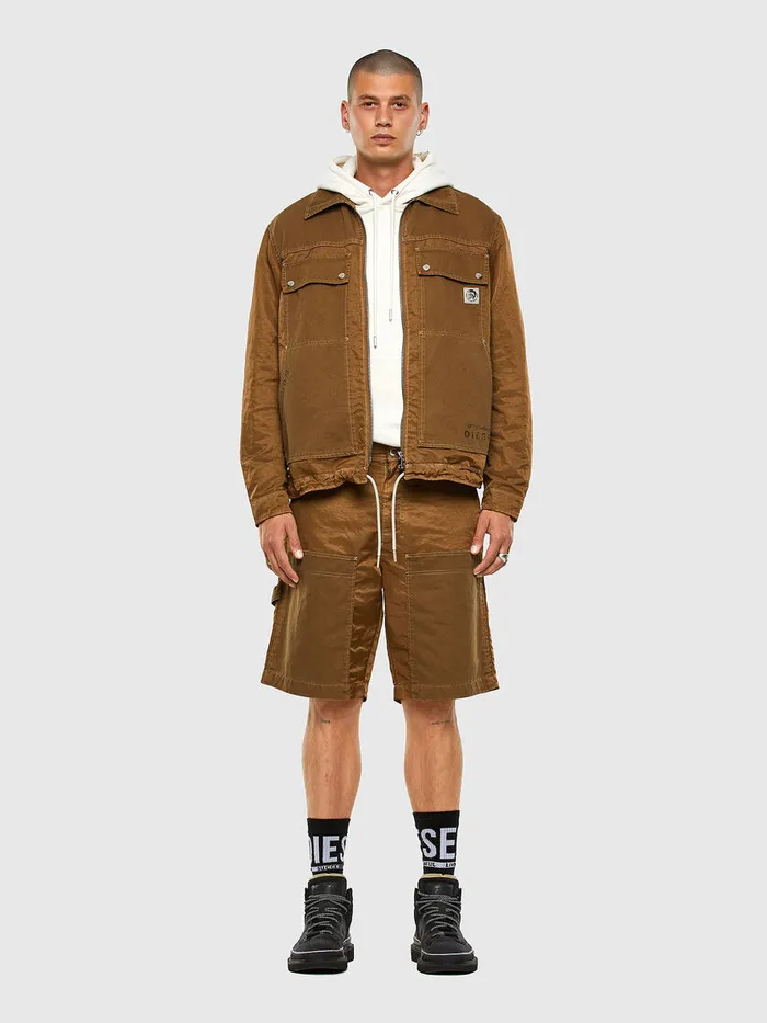 Diesel Jackets Mens JBERKLEY Light Brown