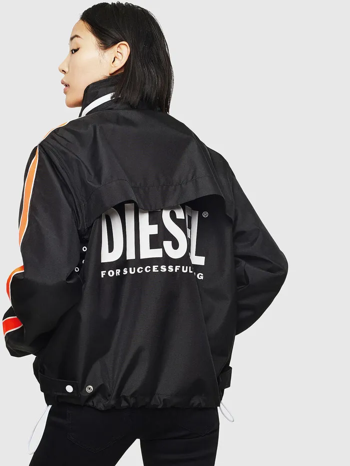 Diesel Jackets Mens JBROCK Black