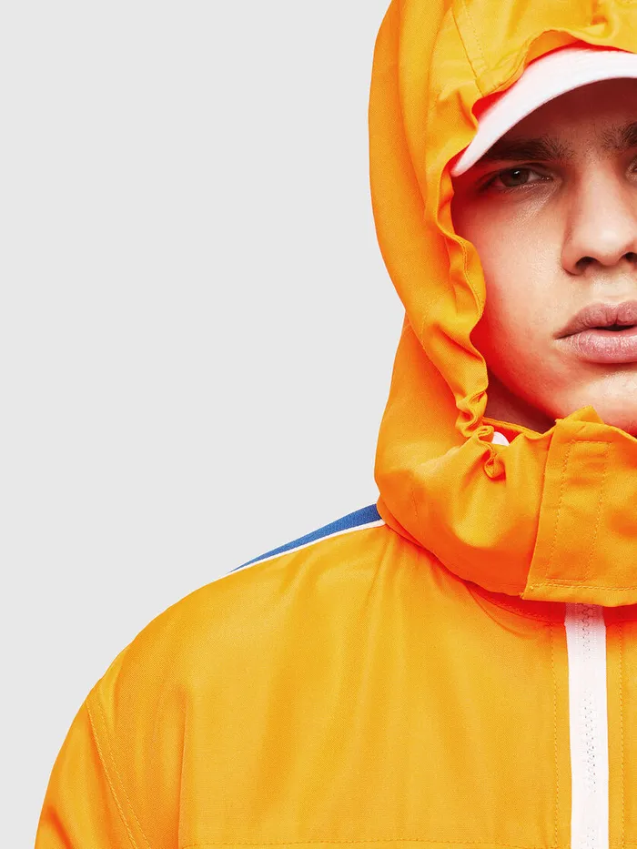 Diesel Jackets Mens JBROCK Orange