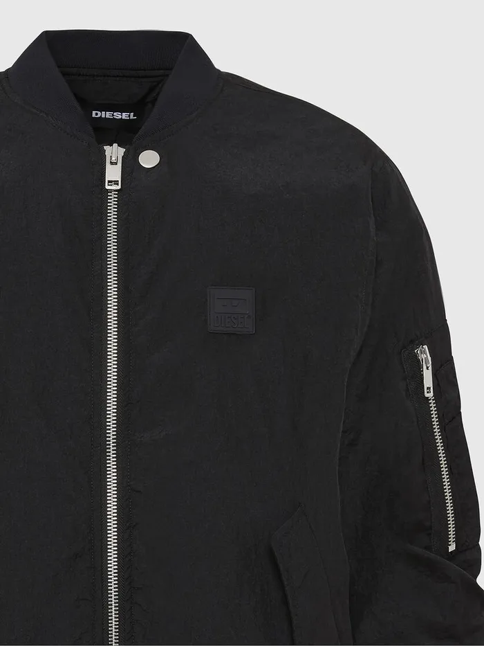 Diesel Jackets Mens JDUSTKA Black
