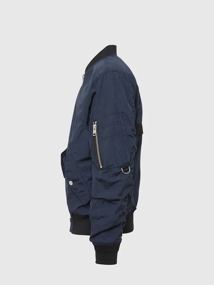 Diesel Jackets Mens JDUSTKA Dark Blue