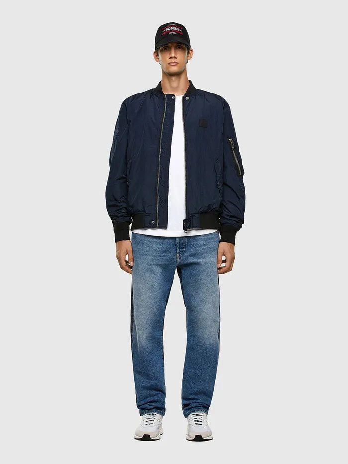 Diesel Jackets Mens JDUSTKA Dark Blue