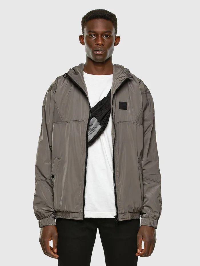 Diesel Jackets Mens JETHANKA Grey