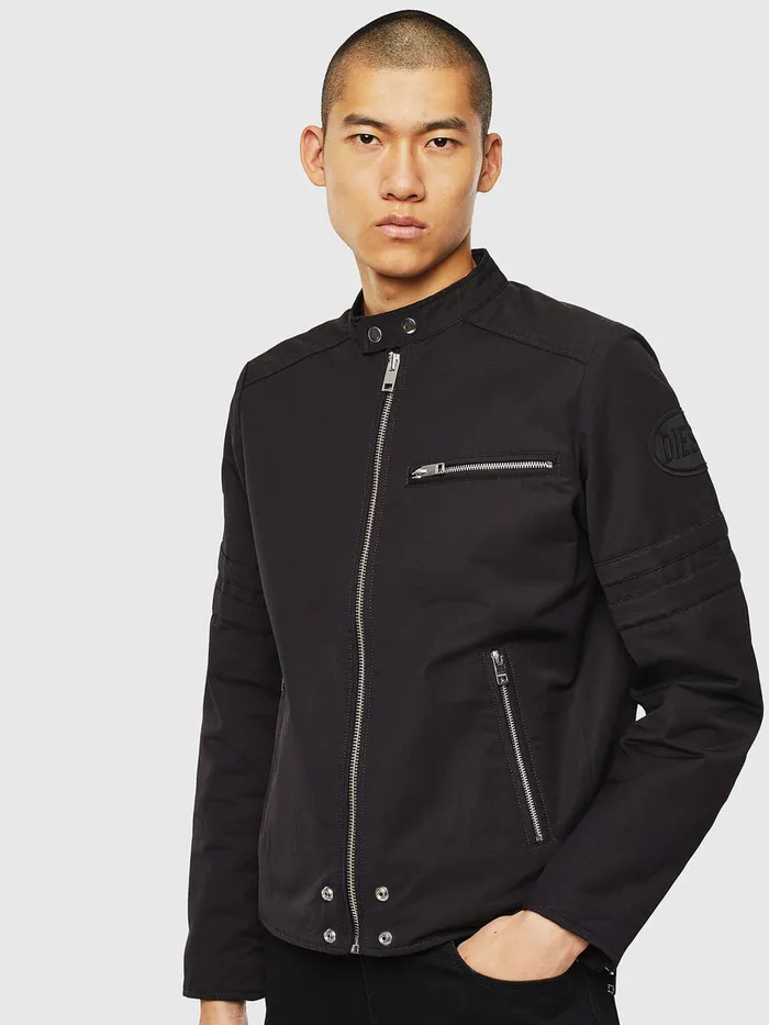Diesel Jackets Mens JGLORY Black