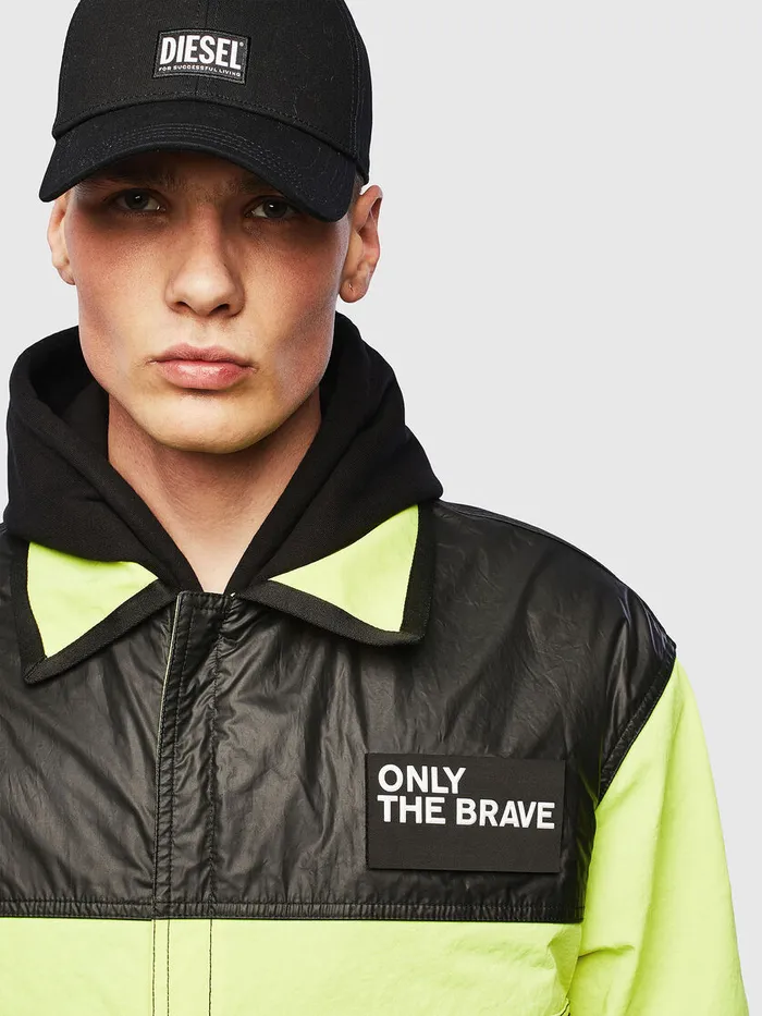 Diesel Jackets Mens JKENDY Yellow