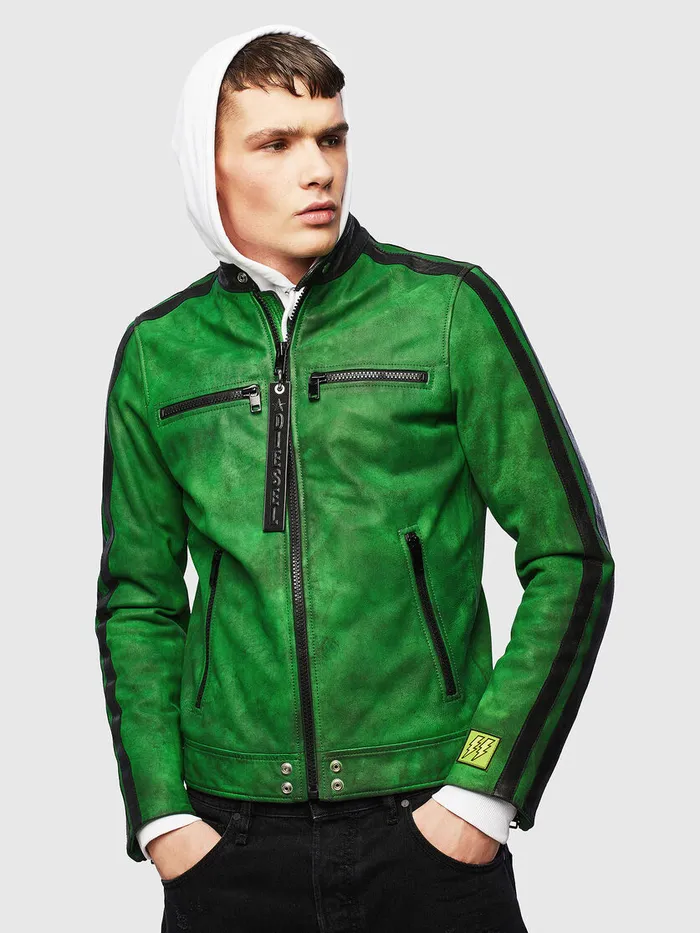 Diesel Jackets Mens LBOYA Green