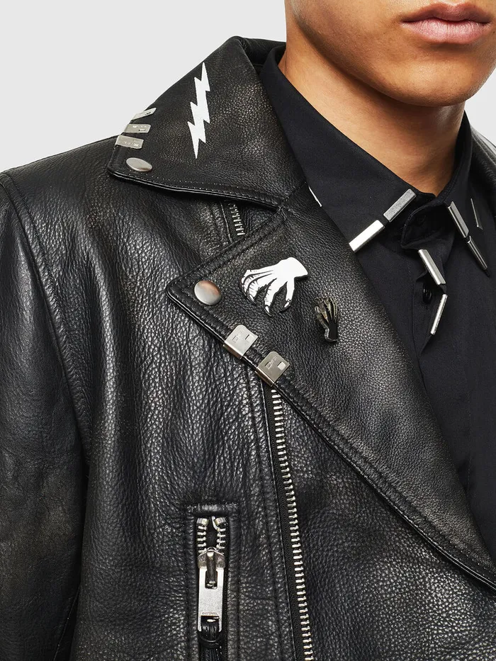 Diesel Jackets Mens LGOTIVA Black