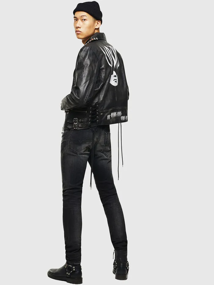 Diesel Jackets Mens LGOTIVA Black