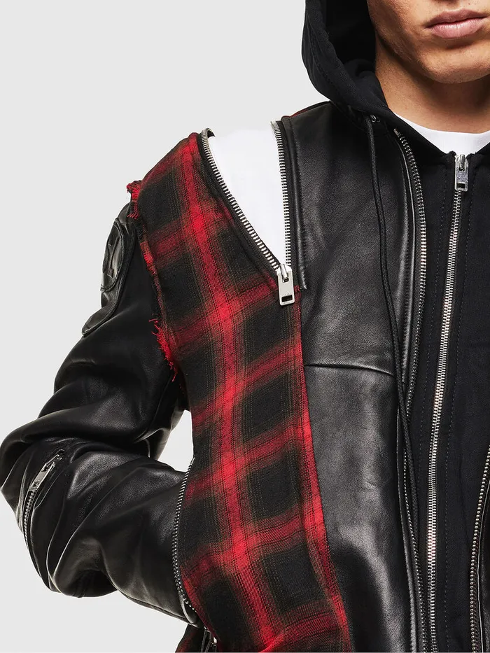 Diesel Jackets Mens LNORMAN Black