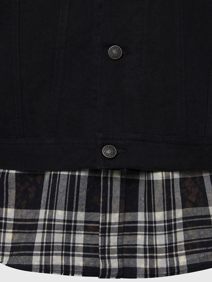Diesel Jackets Mens NHILLC Black