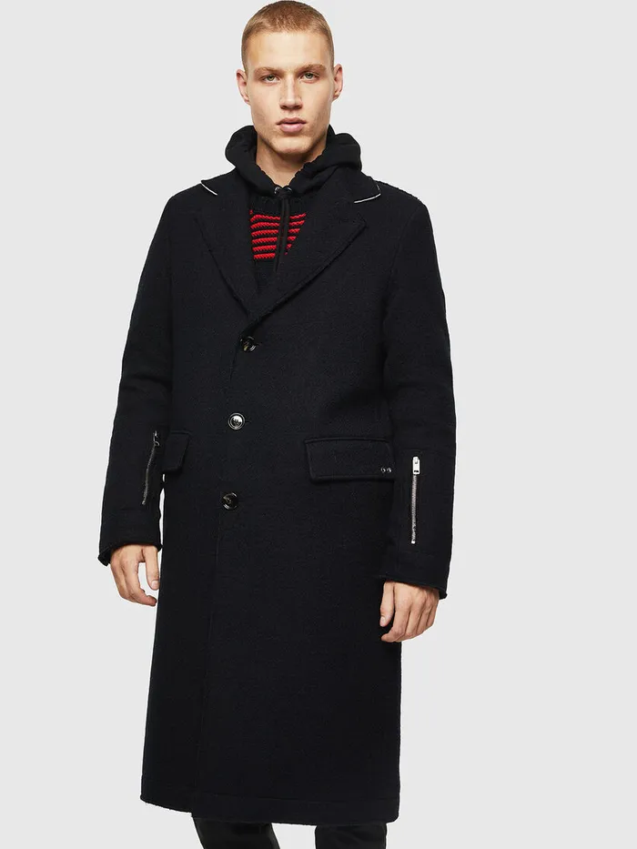 Diesel Jackets Mens WBOGART Black