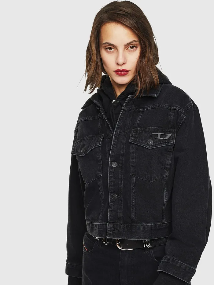 Diesel Jackets Womens DECATY Black