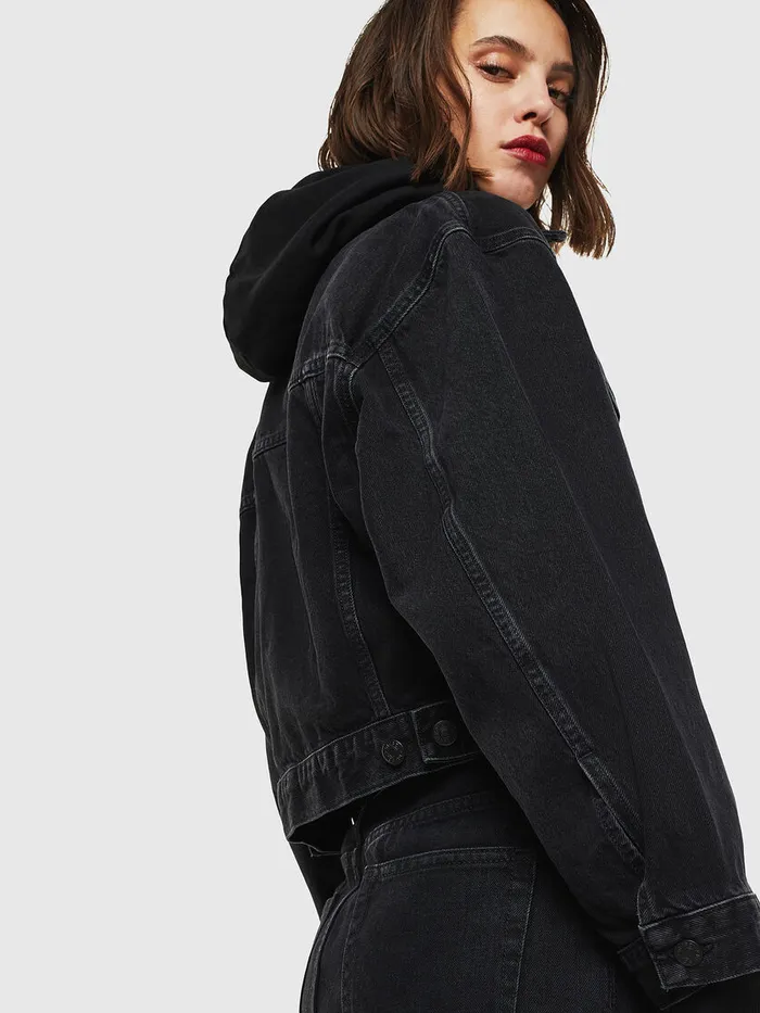 Diesel Jackets Womens DECATY Black
