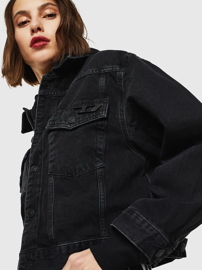 Diesel Jackets Womens DECATY Black
