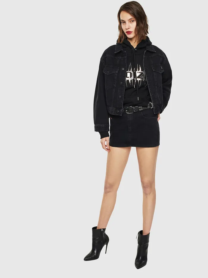 Diesel Jackets Womens DECATY Black