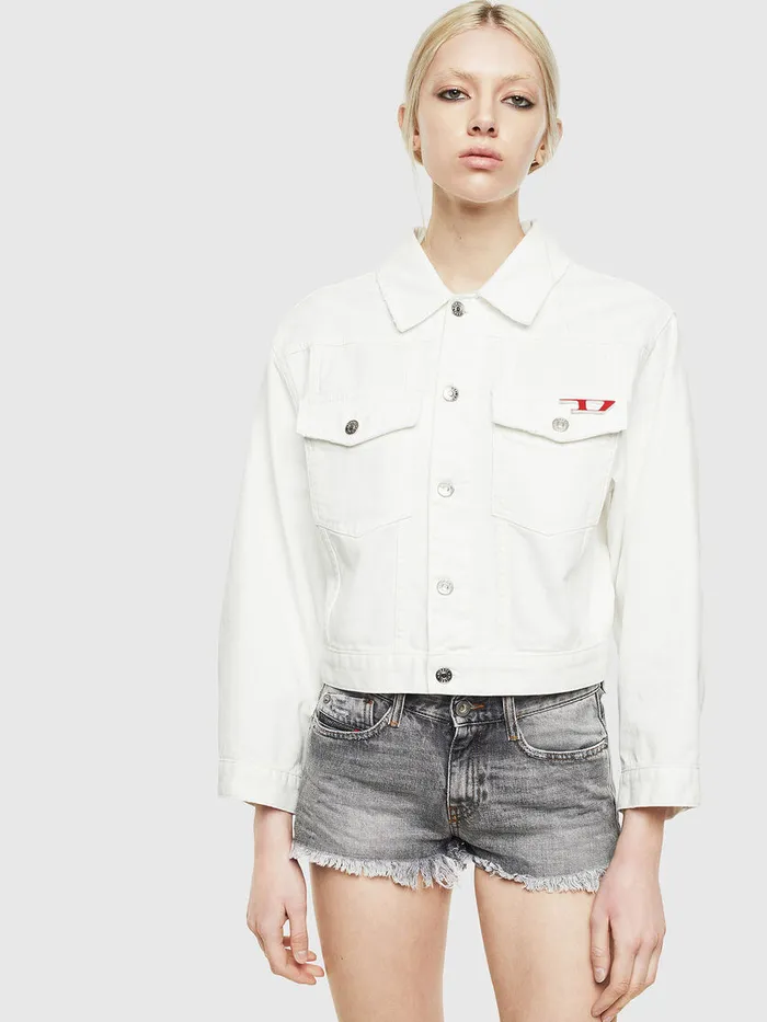 Diesel Jackets Womens DECATY White