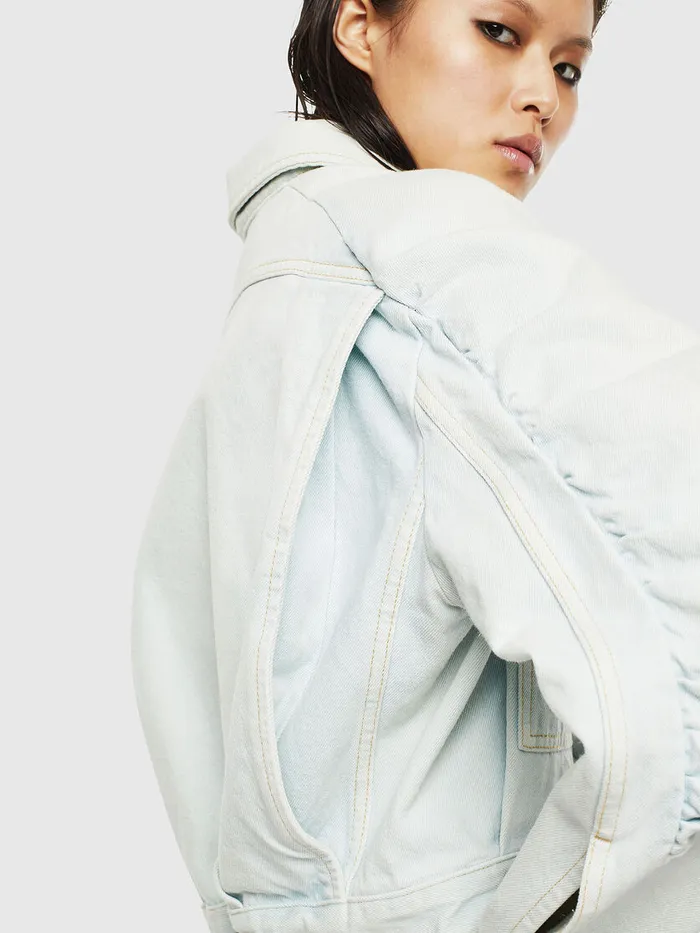 Diesel Jackets Womens DEMERYLR Light Blue