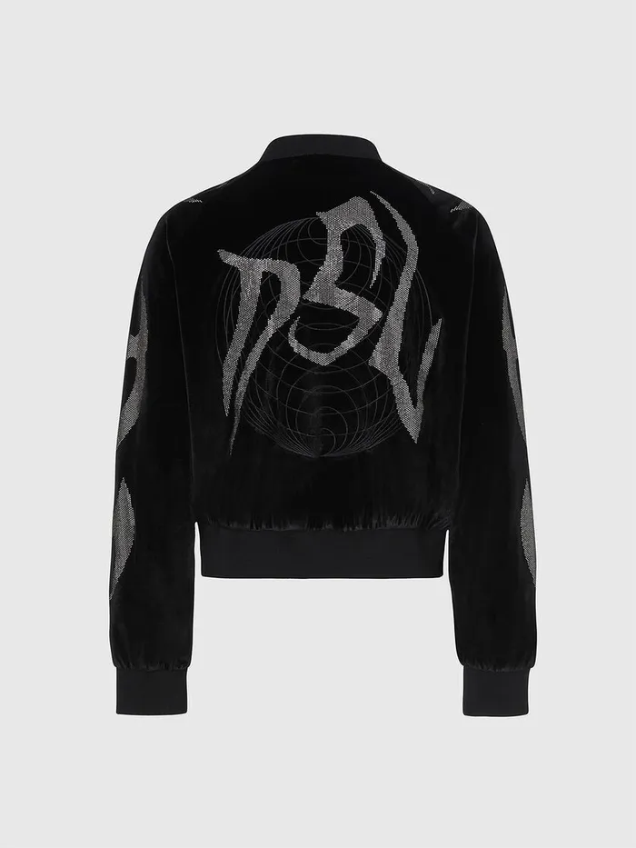 Diesel Jackets Womens FCHINIL Black