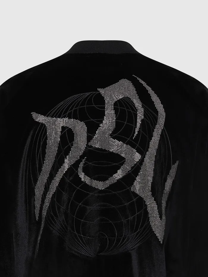 Diesel Jackets Womens FCHINIL Black