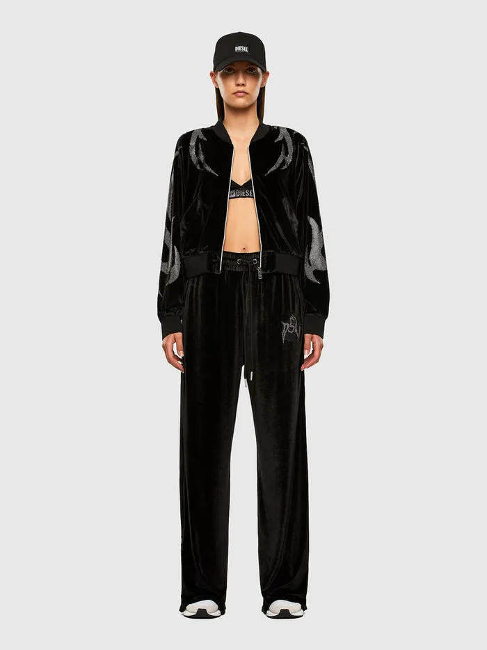Diesel Jackets Womens FCHINIL Black