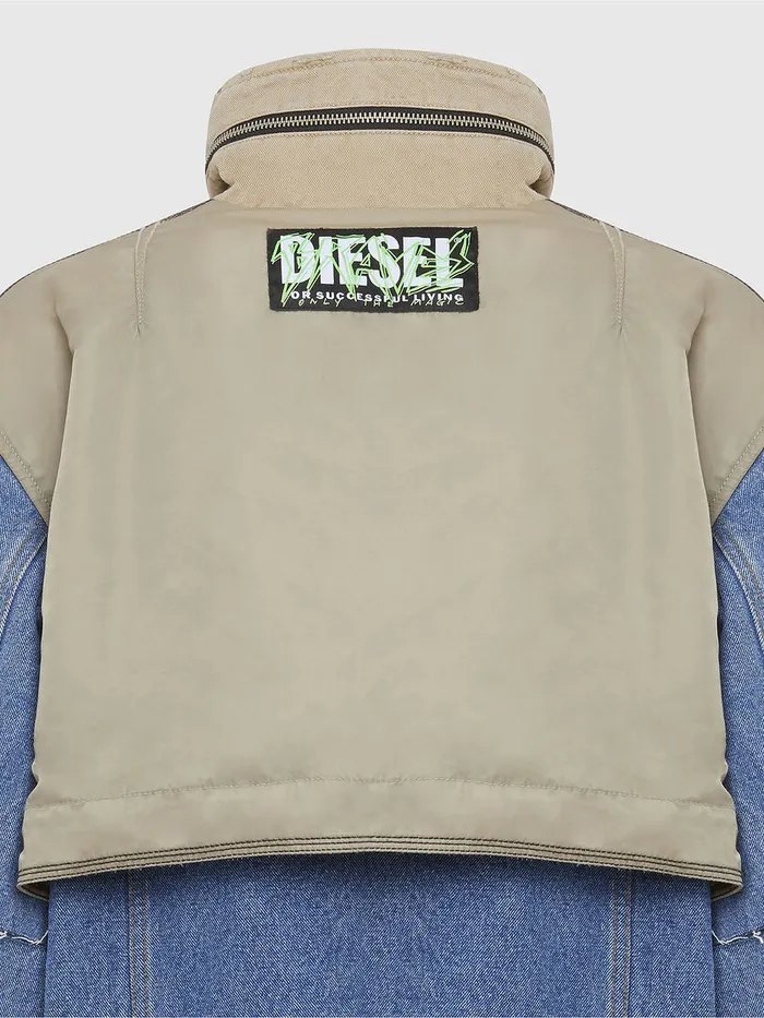 Diesel Jackets Womens GCLARICE BeigeBlue