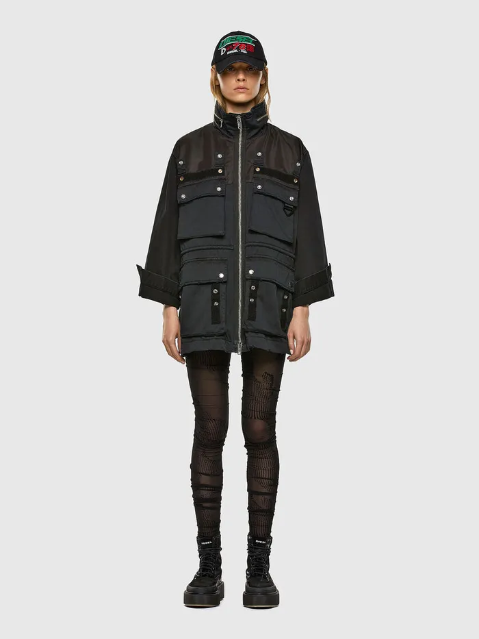 Diesel Jackets Womens GCLARICE Black