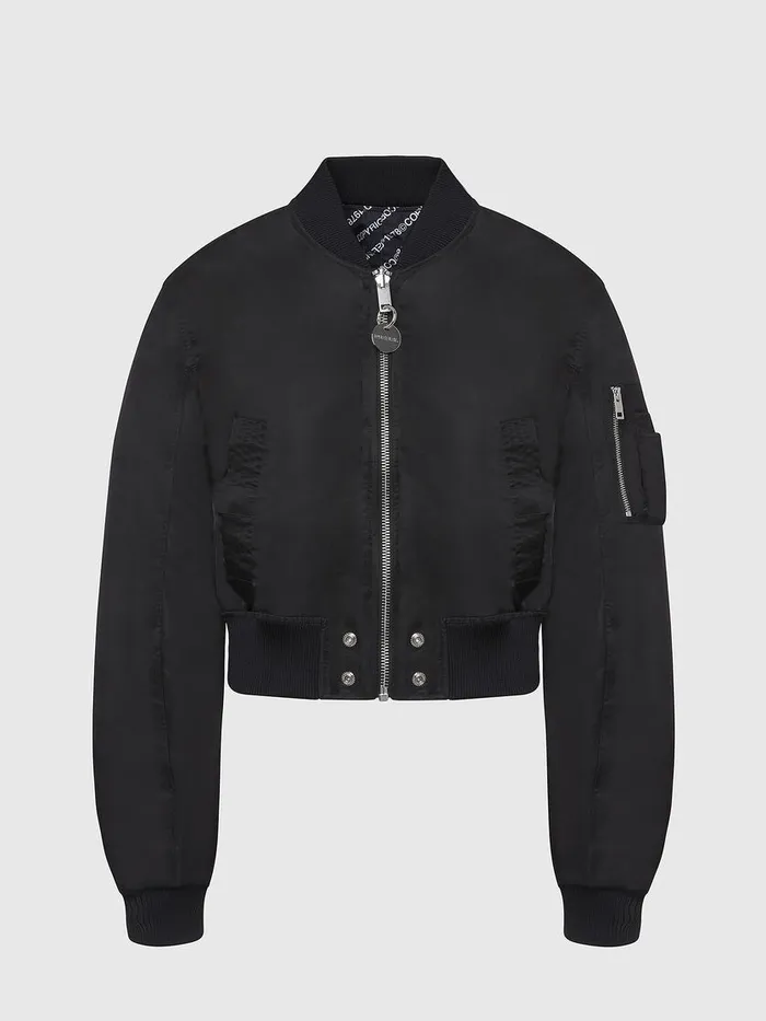 Diesel Jackets Womens GMANUAREV Black